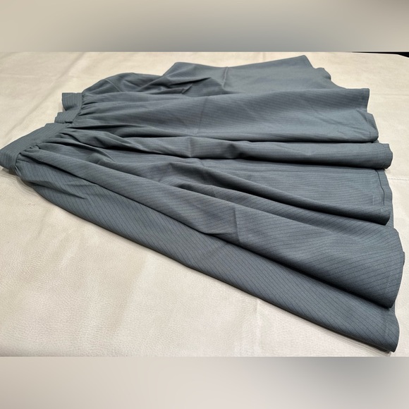 NWT La Femme En Noir Victor skirt SzXS,olive pinstripe,TimBurton,Corpse Bride - Picture 5 of 10